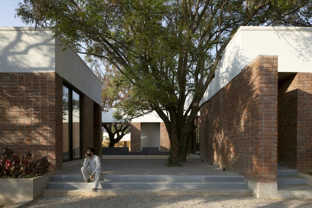 gray roof house