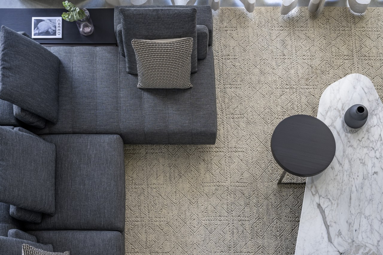 Fresh Look at This Grey Abode On This High Rise Building Has Only