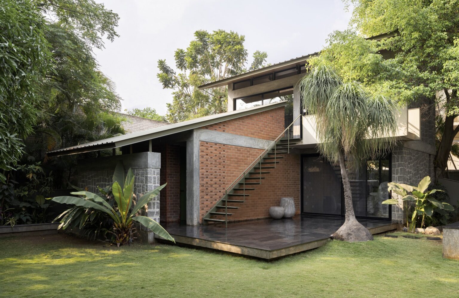 This Hyderabad Home was Built on the Backyard of the Property | Dev ...