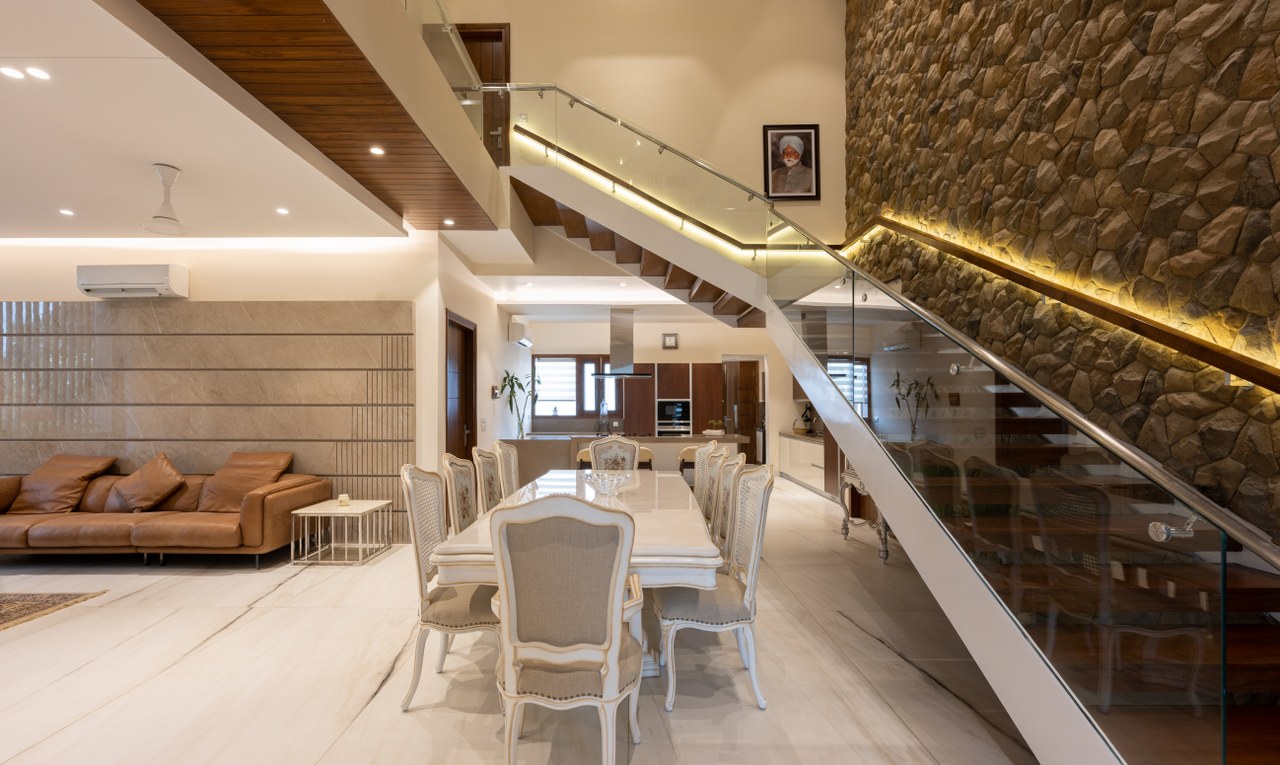 This Luxurious Villa Design Meets The Client's Desire For A Light ...