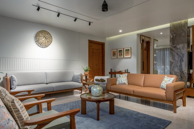 Image showcasing This 4BHK Penthouse Apartment Design Has A Minimalist Uncluttered Space ...