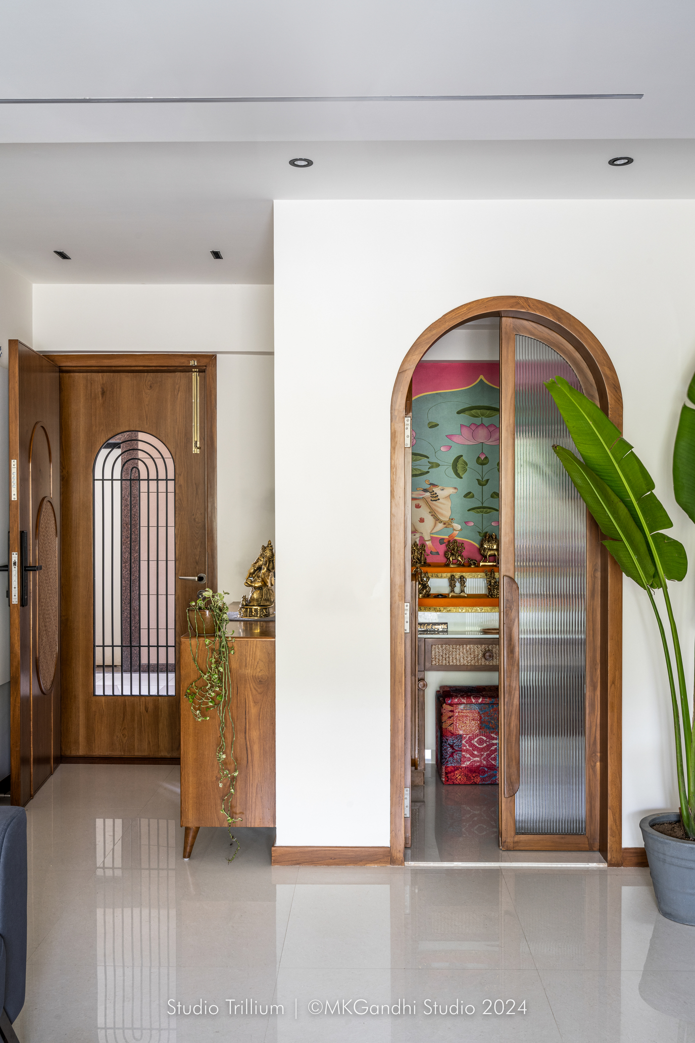 This 3BHK Interior Design is a Sanctuary of Contemporary Elegance ...