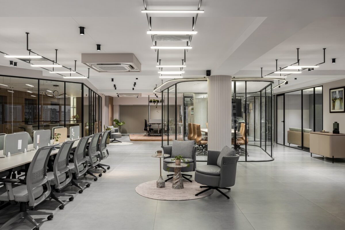 This IT Office Interior Design Epitomises Modern Workspaces ARSCAPE — free download
