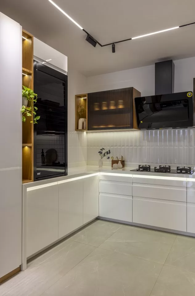 U Shaped Modular Kitchen Design