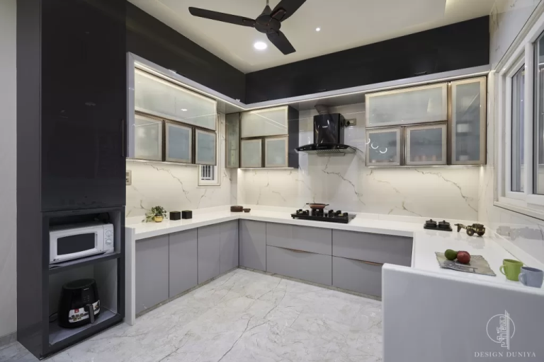 20 Beautiful U Shaped Modular Kitchen Design For Indian Homes