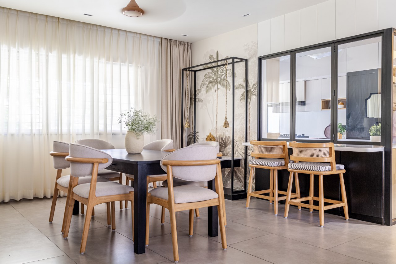 This 3bhk House Design is the Culmination of a Dream for a Chic ...