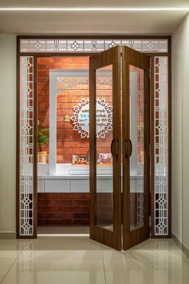 Pooja Room Door Design