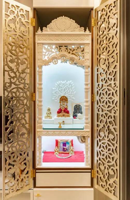 Pooja Room Door Design