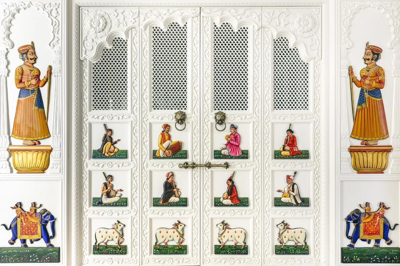 Pooja Room Door Design