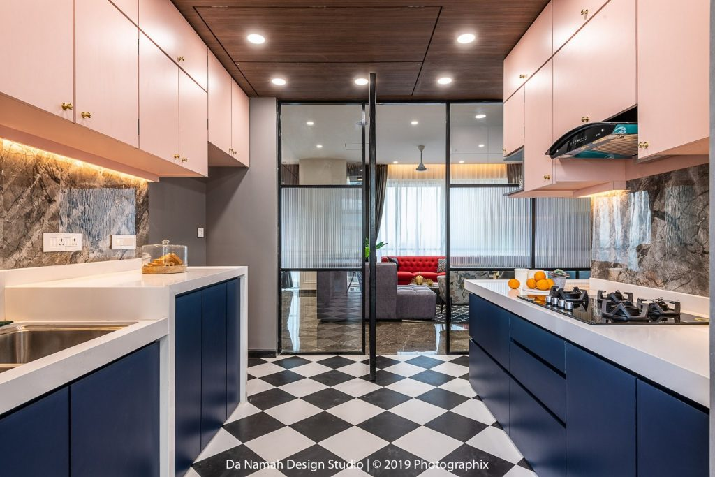 parallel kitchen design