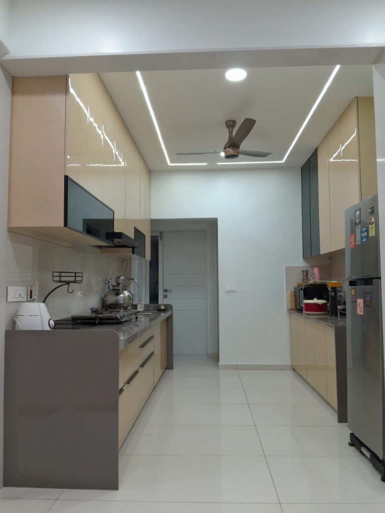 parallel kitchen design