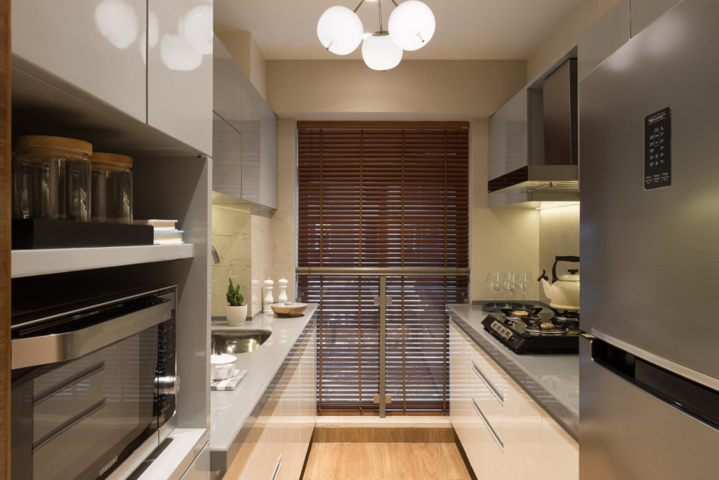 parallel kitchen design