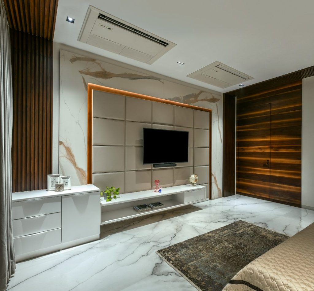 TV Unit Design In Bedroom