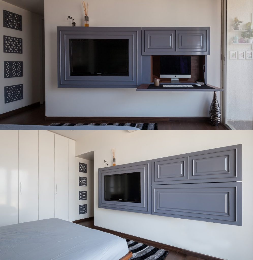 TV Unit Design In Bedroom