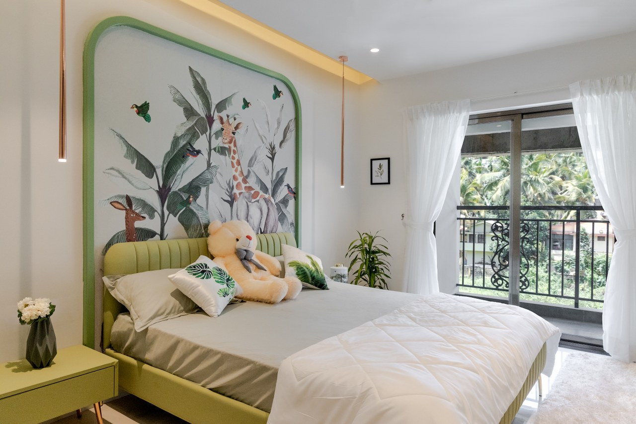 The Luxury Apartment Interior of this Show Flat Centers Soothing and ...