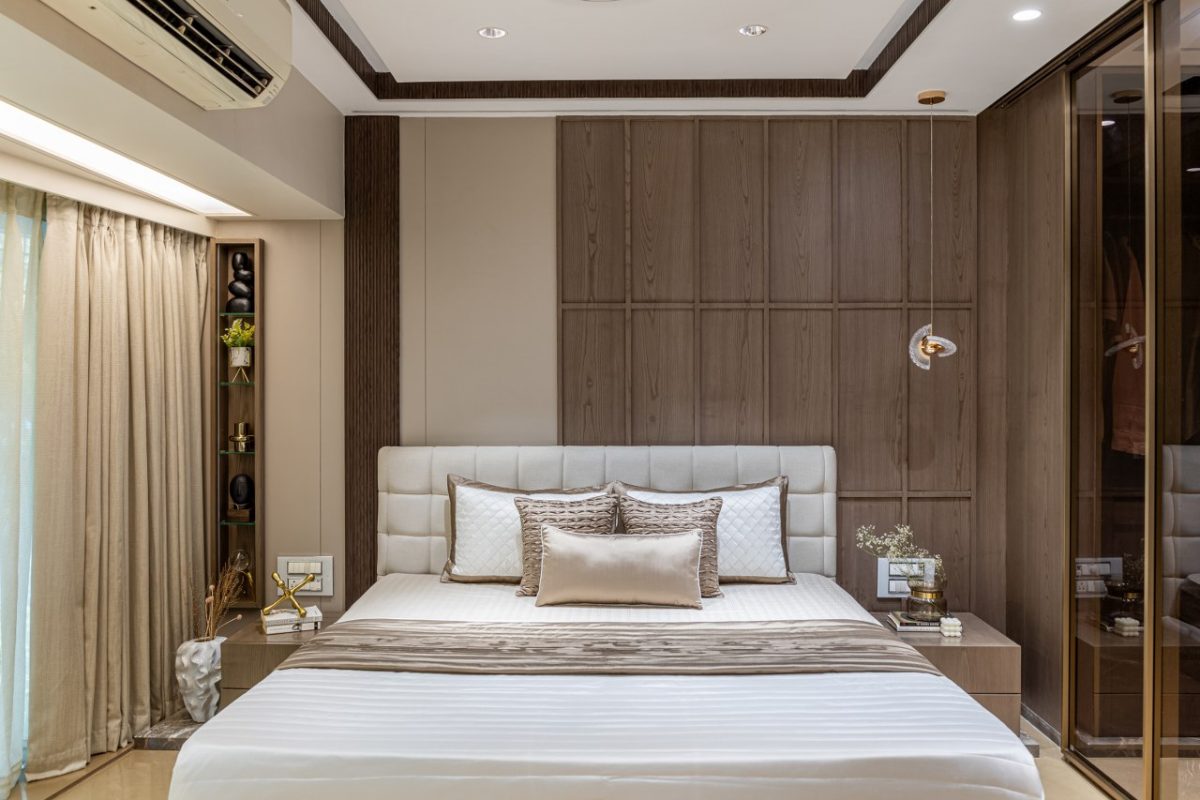 View of This Bold Apartment is an Immersive Journey Through Texture | Palak ...