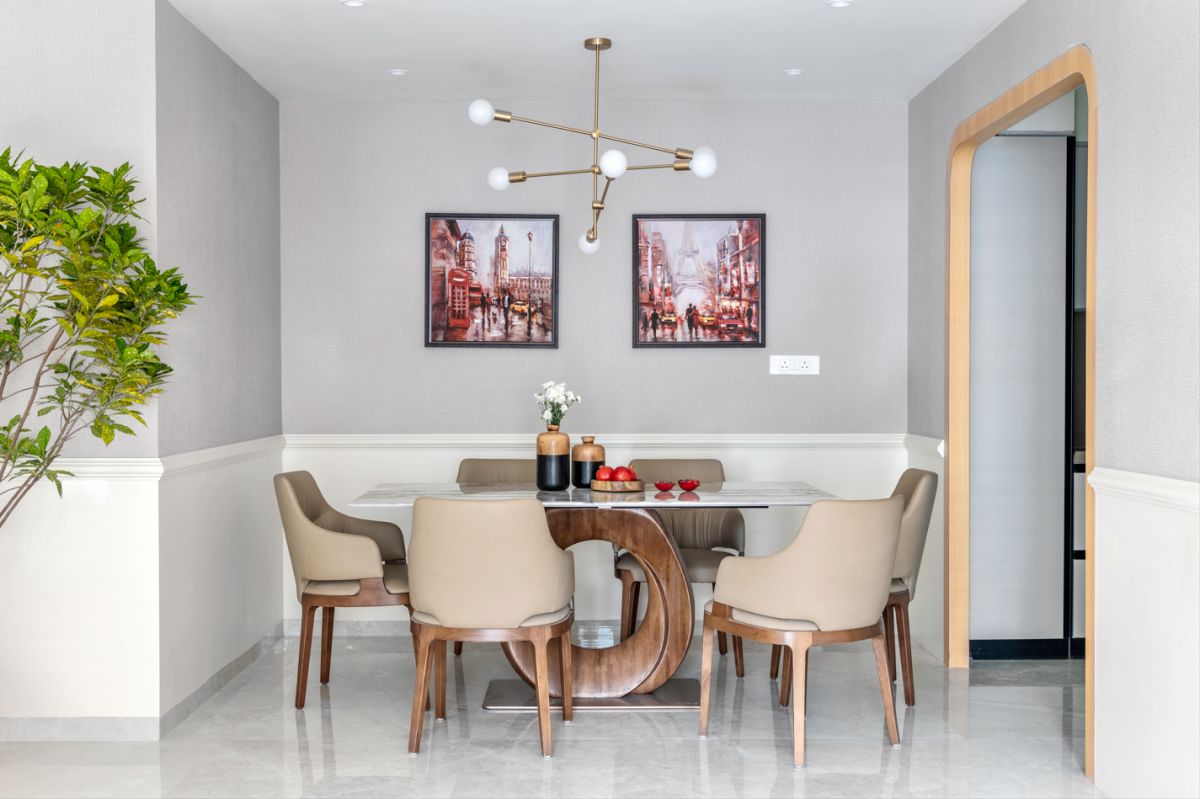 This House Design is a Blend of Bold Accents with Neutral | Space Kraft ...