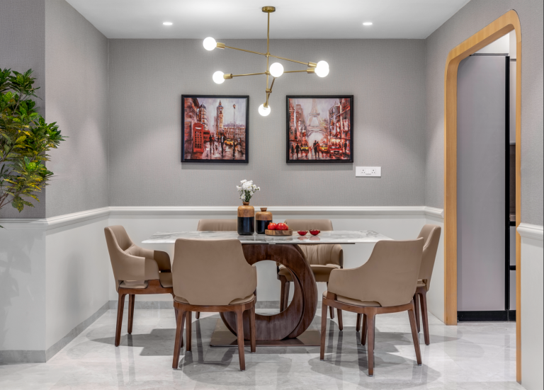 This House Design is a Blend of Bold Accents with Neutral | Space Kraft ...