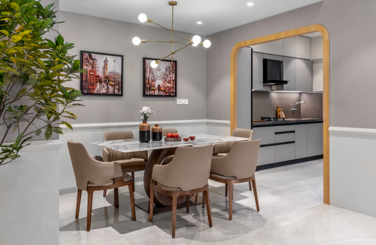This House Design is a Blend of Bold Accents with Neutral | Space Kraft ...