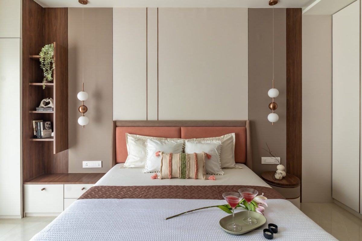 Picture of The Interior Design of Apartment Evokes a Sense of Calm | Paraline ...