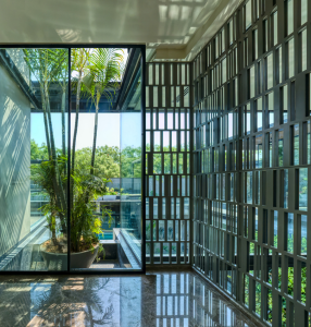 A Pool House Design Creating Linear Elegance | DADA Partners