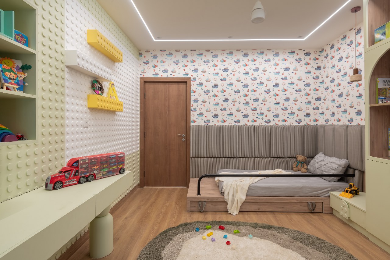 This Villa Interior Design Explores Staggered Volumes and Cozy Corners ...