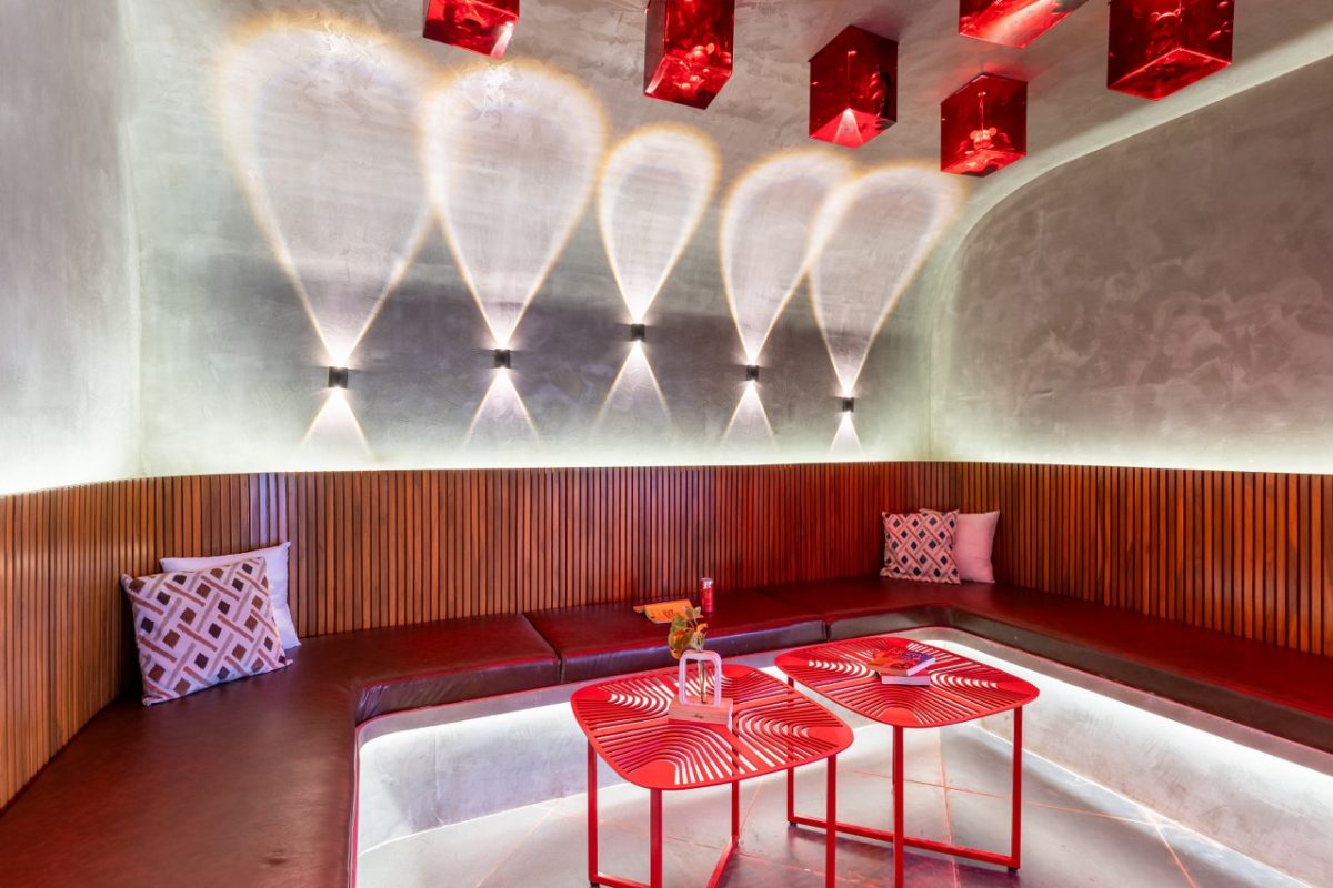 Times Cafe's Retrofuturism Interior Design Blends Nostalgic Charm With ...