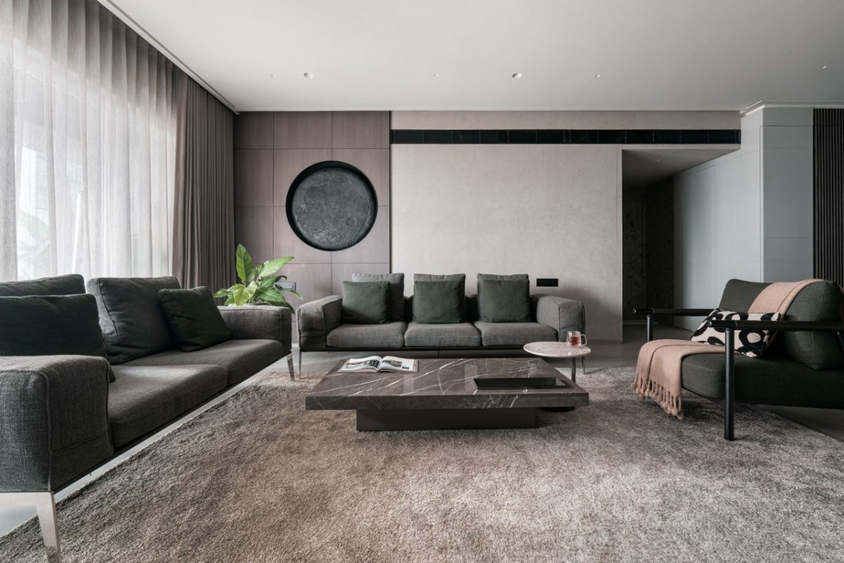 Two Color Combinations for Living Room - 20 Striking Pairs