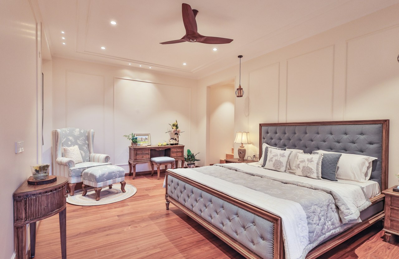 The Interior Of This British Colonial Design Meets Contemporary ...