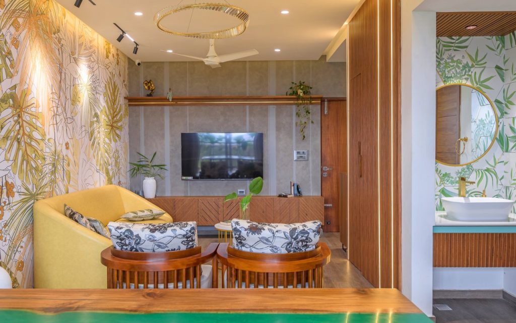 tropical interior style