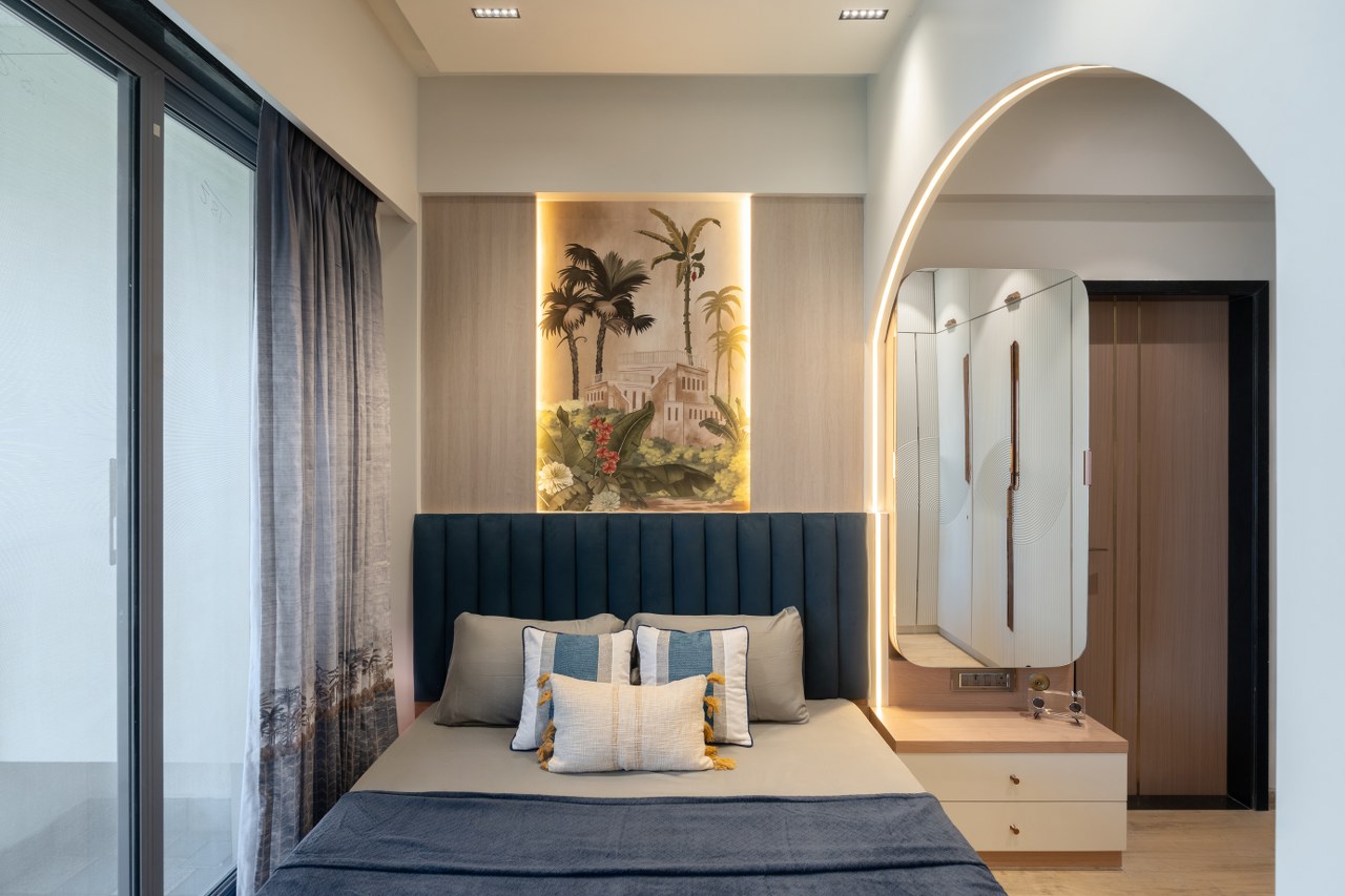 This 4-Bedroom House Design Blends Bold Accents With Understated ...