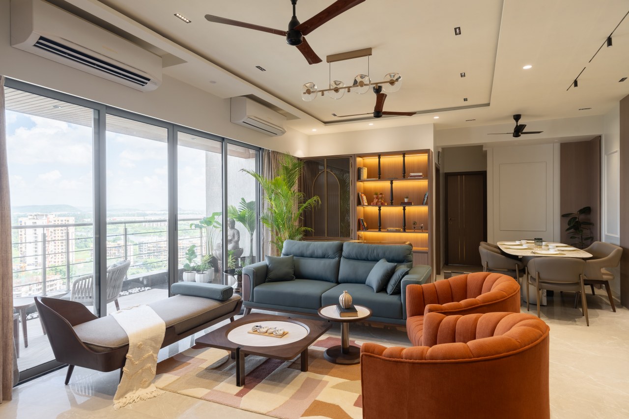 This 4-Bedroom House Design Blends Bold Accents With Understated ...