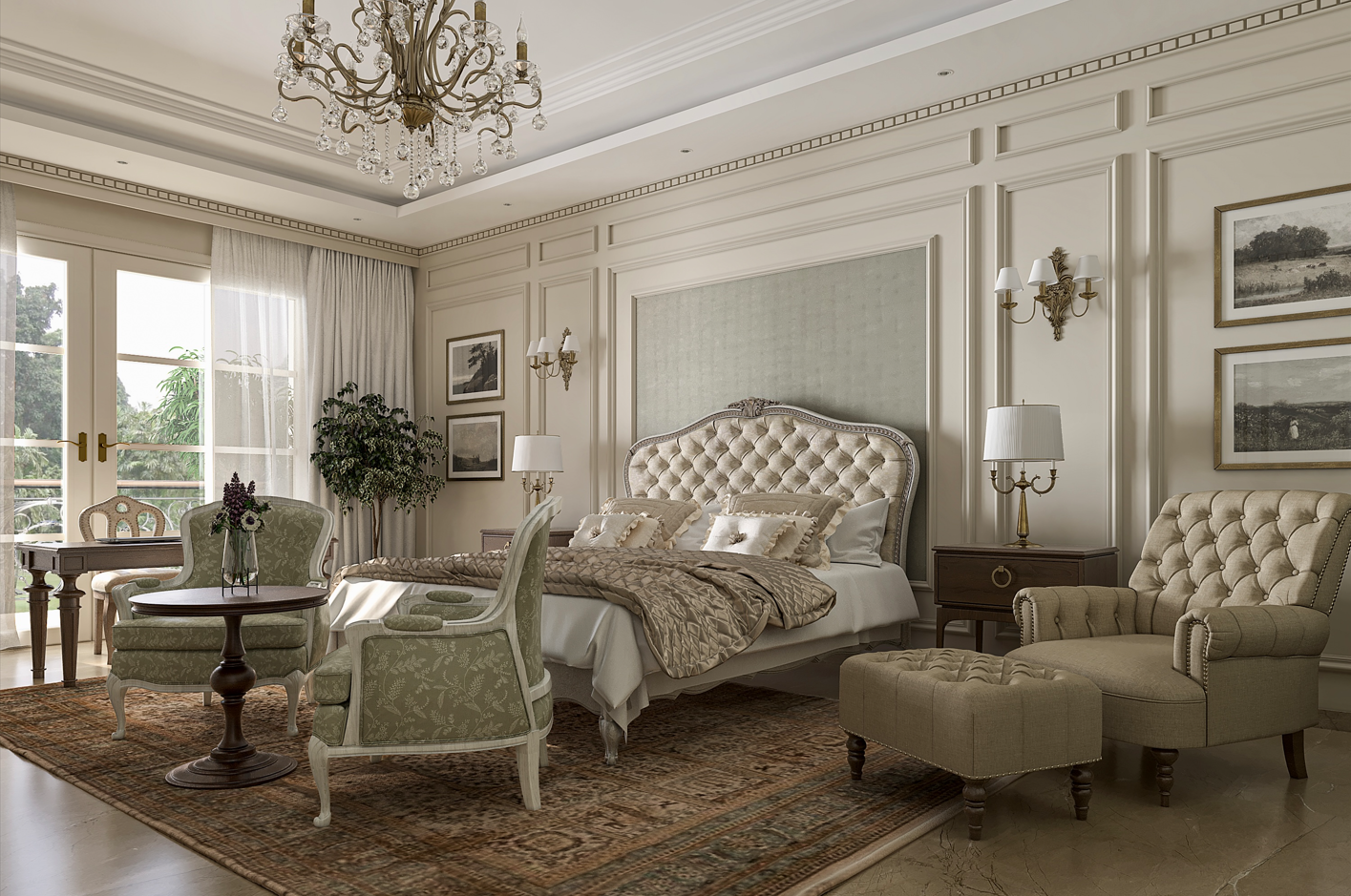 The Colonial Style Interior Enhances Spaces With Vintage and Rustic ...