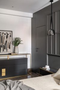 One Sanctuary Redefines Grey Interior Design For A Bachelor Pad ...