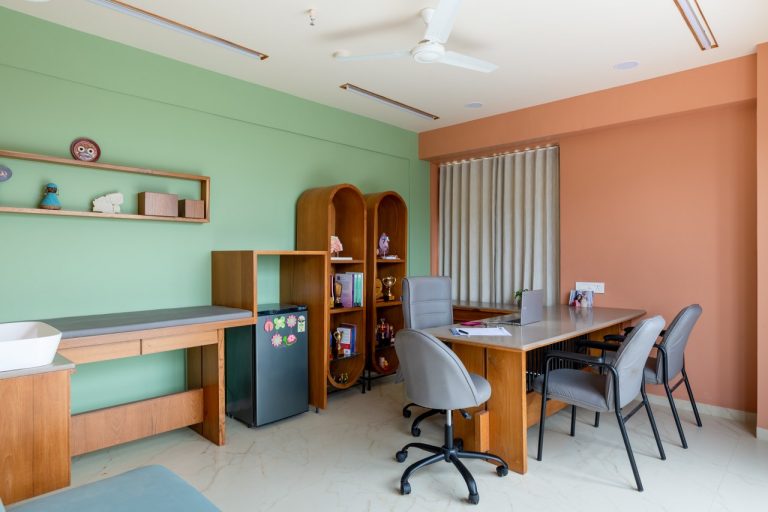 This Hospital interiors Ensure Comfort And Care In A Converted Office ...