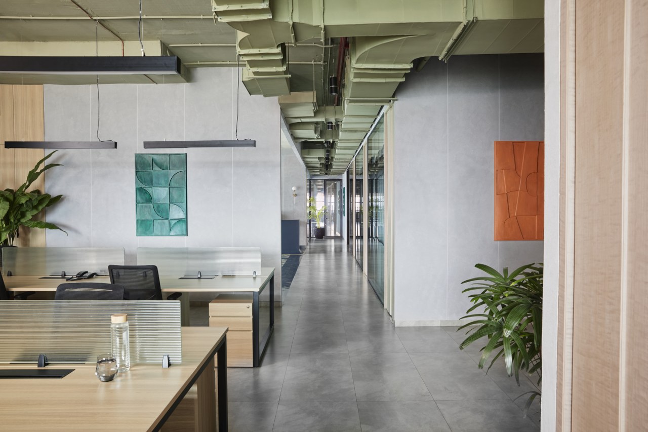 Stunning Industrial Aesthetic Defines This Office Space | Polka House