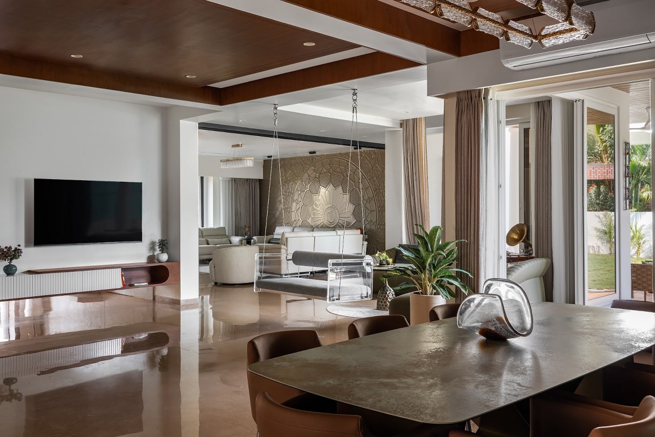 This Interior Design For Bungalow Showcases Simplicity And Seamless ...