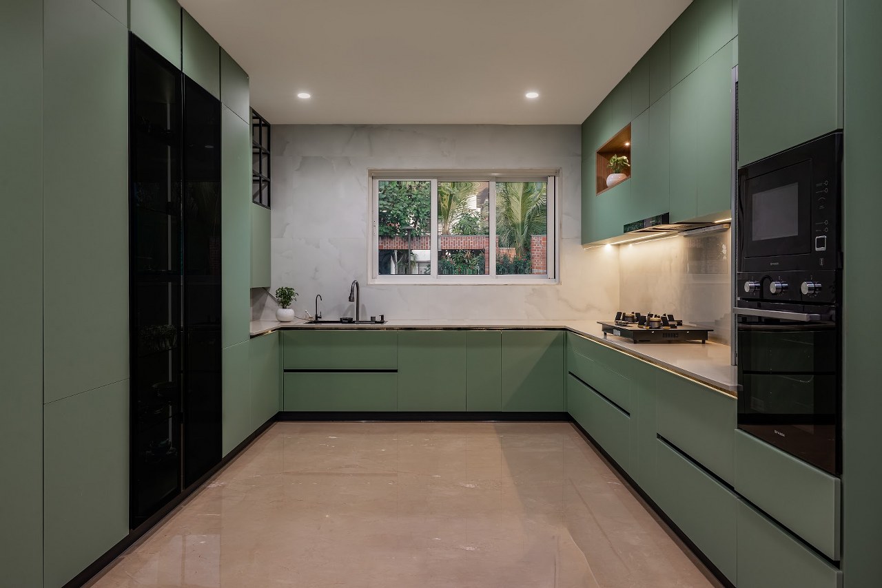 This Interior Design For Bungalow Showcases Simplicity And Seamless ...