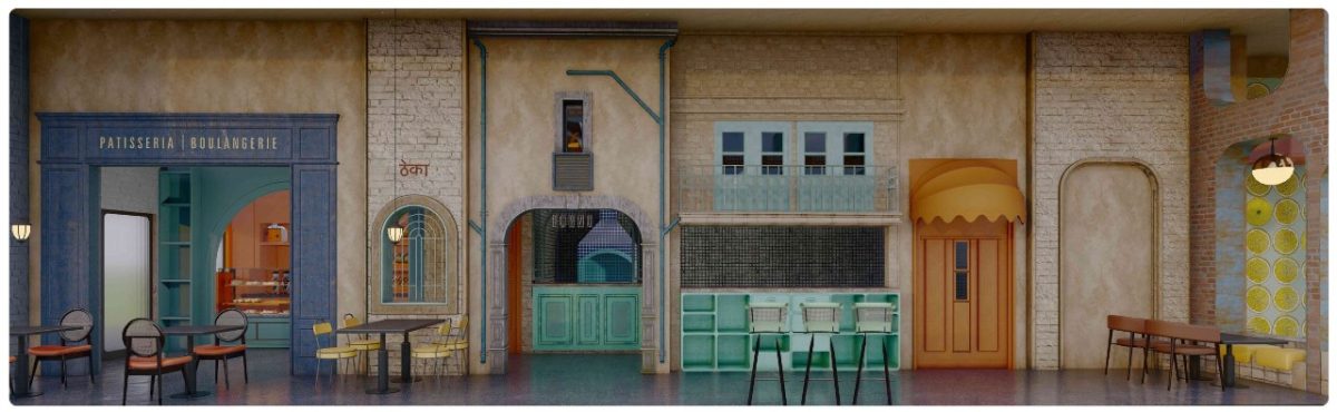 The Interior Design Of A Cafe Offers A 360-Degree Storytelling ...