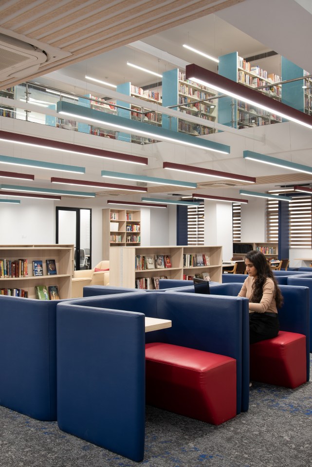 library interior design