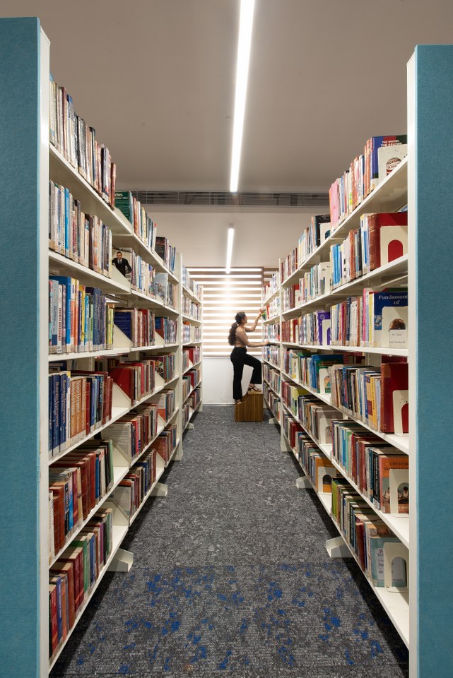 library interior design