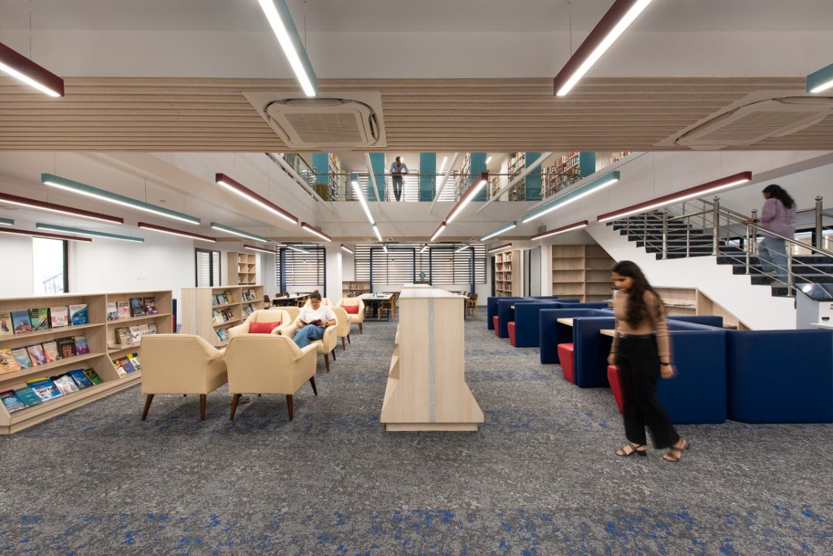 Strategic Library Interior Design Creates Interactive & Comfortable ...