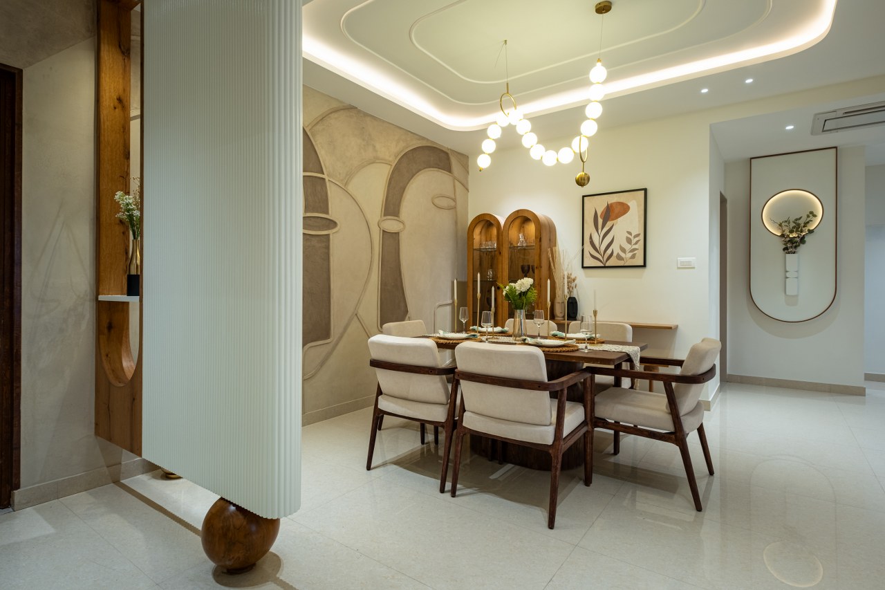 This Modern Organic Interior Design Embraces Curved Forms And Earthy ...