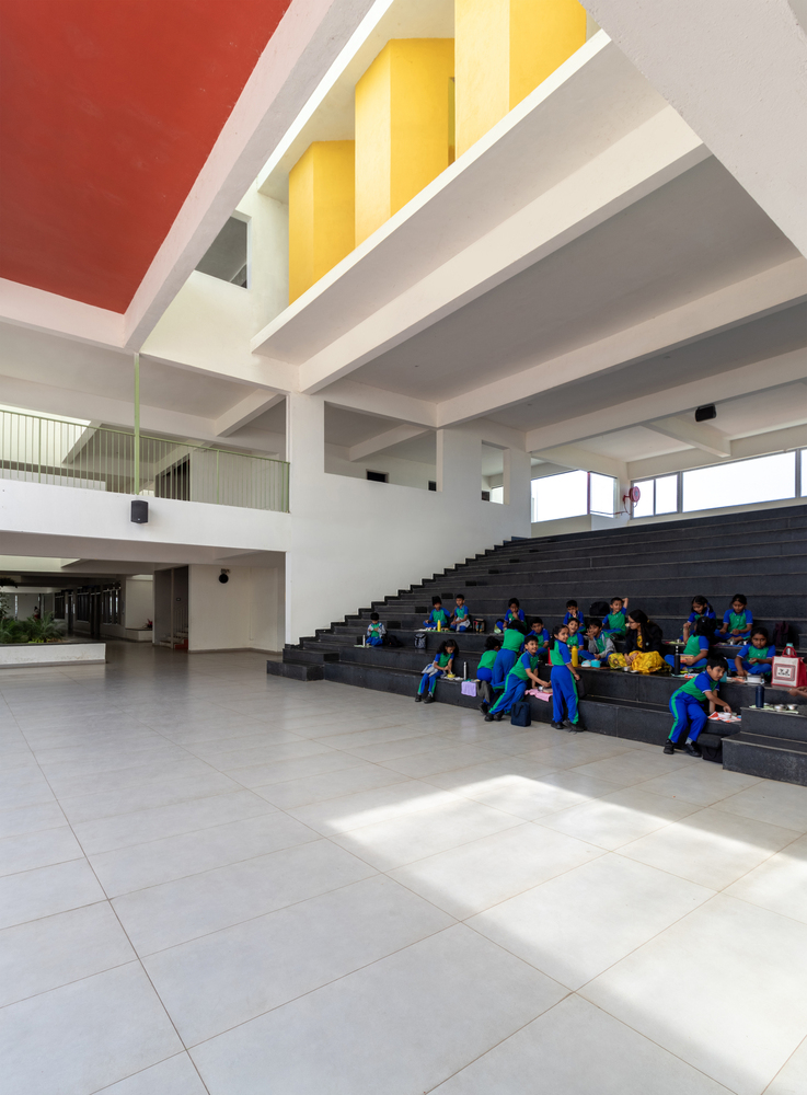 school courtyard