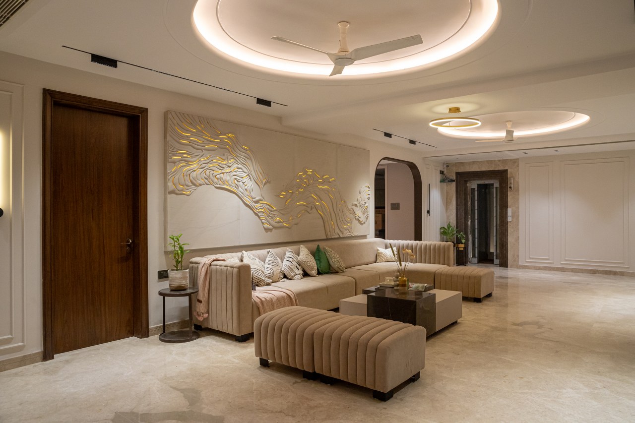 This Wood Home Interior Design Offers A Dialogue Between Human Touch ...