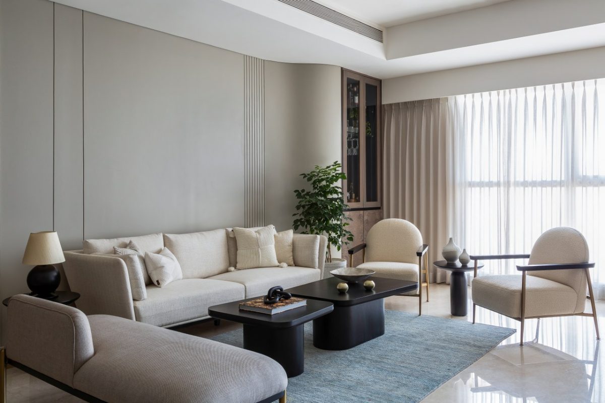Illustration of Minimalist Luxury Design Interior
