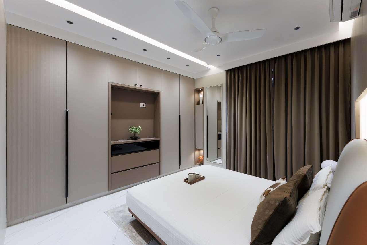 Luxury Modern Apartment Blends Two Homes Into One Elegant Space ...