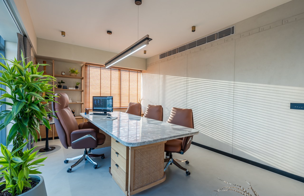 This Modern Interior Office Design Adapts to User Needs with Fluidity ...