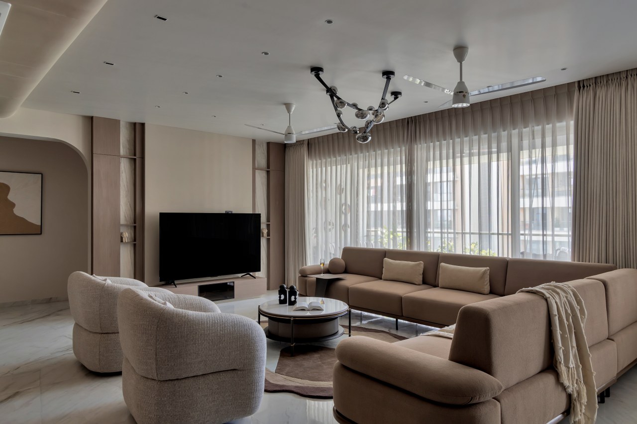 This Neutral Interior Design Creates A Modern And Timeless Home | Decor ...
