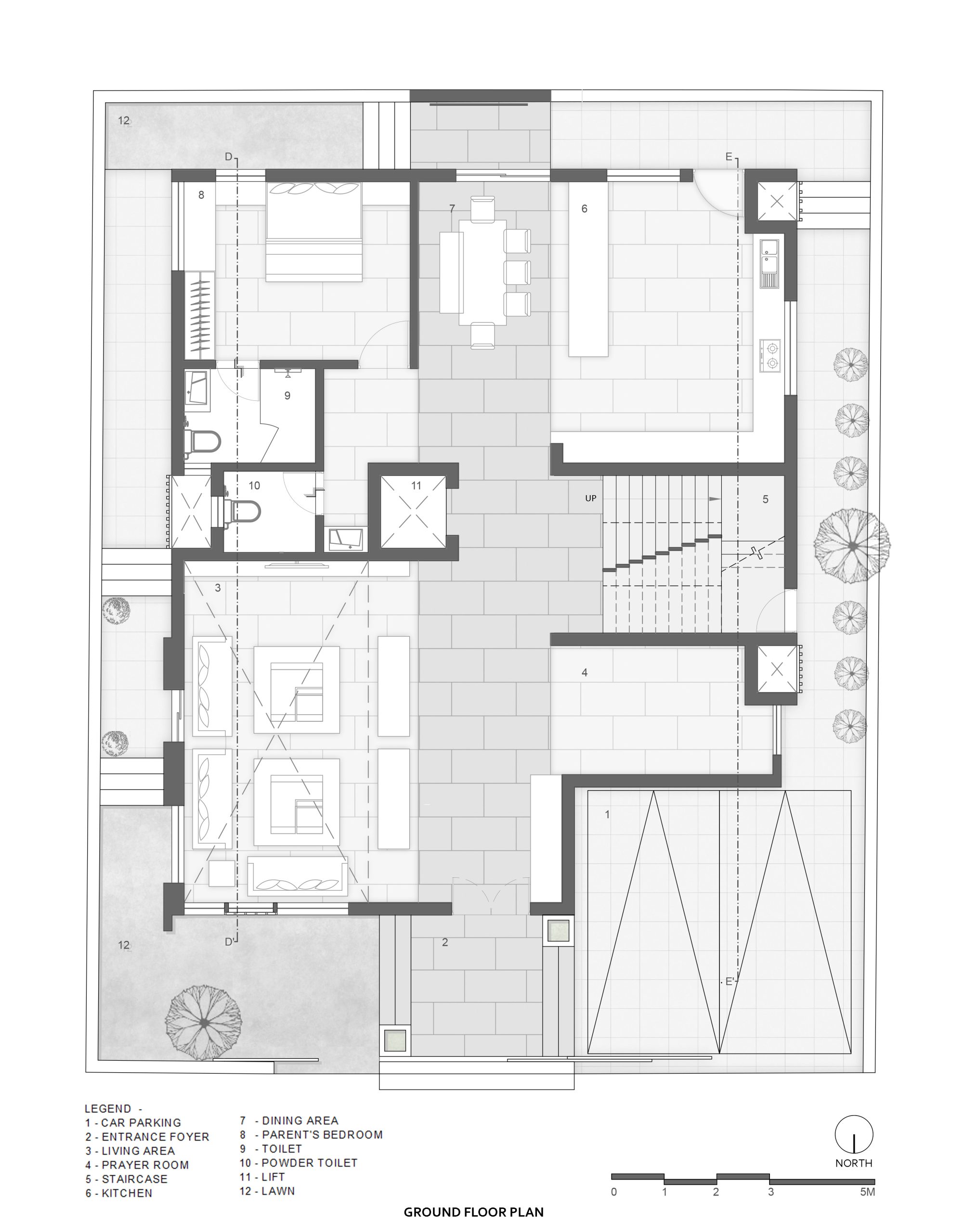 This Bungalow Is A Poetic Take On Modern Exterior House Design | Sparc ...